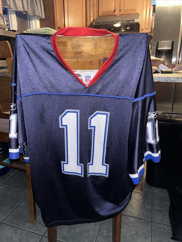 Reebok Vintage Drew Bledsoe Buffalo Bills Jersey #11 NWOT Size 2X Cover
