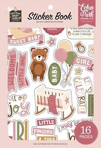Echo Park Sticker Book-Special Delivery Baby Girl DG354029