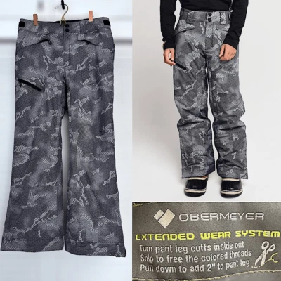 Obermeyer Waterproof Extended Wear System Ski Snowboarding Snow Pants Size XL 18 - Image 1 of 4