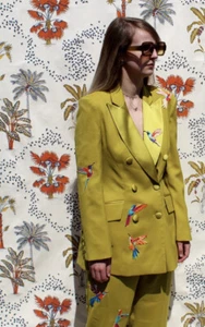 Hand Embroidered Tailored Suit - Picture 1 of 7