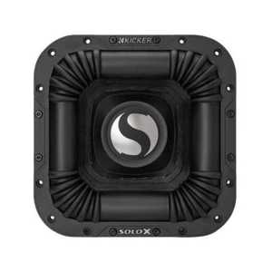Kicker 49L7X101 Auto Audio Solo X 25.4cm 1 Ohm 4000W Dual Stimme Spule Subwoofer - Bild 1 von 4