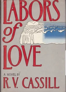 LABORS OF LOVE BY R. V. CASSILL NOVEL HARDCOVER BOOK 1980 PRINT RARE FREE POST - Picture 1 of 4