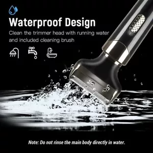 Men's 4 in 1 Electric Shaver Waterproof Cordless Rechargeable Head Beard Trimmer - Picture 1 of 7
