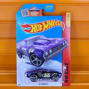 Hot Wheels - 2015 - '69 CHEVELLE (Lila) - HW Race - X-Raycers 5/10 - 140/250 - Bild 1 von 7
