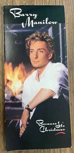 BARRY MANILOW - BECAUSE IT'S CHRISTMAS - ARISTA RECORDS CD 1990 EMPTY LONG BOX - Bild 1 von 2