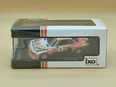 1/43 BMW 3.5 CSL Gr.5 #4 6h Silverstone 1976 Fitzpatrick IXO Models GTM167 - Photo 1/2
