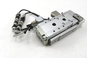 Cilindro de deslizamiento lineal CKD LCRQ-1230S1D LCR-Q-12-30 con sensor CKD F2H - Imagen 1 de 6