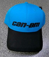 Cappello Can-Am cappuccio berretto visiera azzurro nero