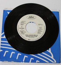 Paul David Wells: Sounds Good to Me 45 RPM Promo - 1990 Capitol Nashville
