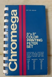 Chromega 3” x 3” Color Printing Filter Set 469-004 - Picture 1 of 7