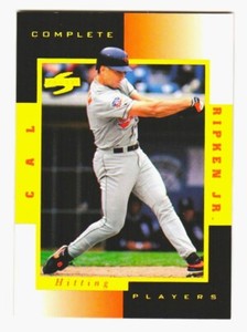 CAL RIPKEN JR  1998 Score baseball COMPLETE PLAYERS #4b GOLD PARALLEL Orioles **