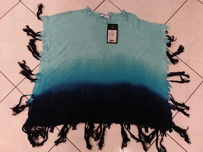 Flores de Zoe para niñas nuevas con etiquetas talla pequeña (talla 8-12) Poncho Chaqueta con Flecos  Foto 1 de 3