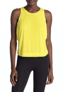 Free People FP Life’s A Wave Neon Lemon Tank Sleeveless Top Activewear Gr. XS ** - Bild 1 von 4