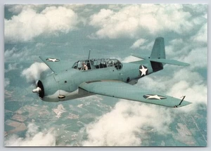 WWII Grumman TBF-1 Avenger Torpedobomber Vintage Photochrome Postkarte - Bild 1 von 2