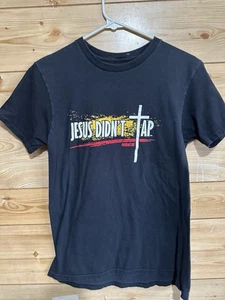 Vintage Nosubmit “Jesus Didn’t Tap” Crucifixion Luke Grunge Y2k Sz Small - Picture 1 of 5