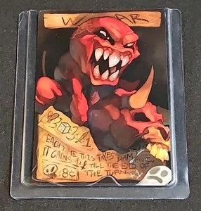 Binding of Isaac Four Souls - War Alt Art Promo Card - Picture 1 of 2