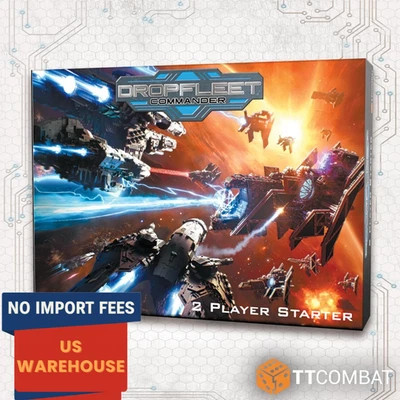 Dropfleet Commander Juego de Inicio para 2 Jugadores Versión 2.0 Juego de Miniaturas de Plástico Foto 1 de 4