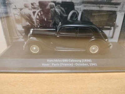 Hotchkiss 686 CABOURG 1936. #83. COCHES MILITARES DE LA SEGUNDA GUERRA MUNDIAL Foto 1 de 4