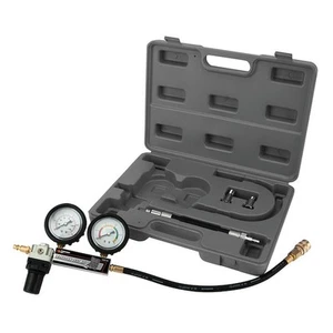 Kit de prueba de fugas doble JEGS W89729 2-1/2 pulg. Manómetros de presión de entrada ajustables F - Imagen 1 de 2