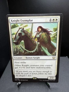 MTG March of the Machine Commander Knight Exemplar Regular Rare NM! - Picture 1 of 2
