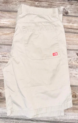 Pantalones cortos para hombre The North Face 40 largos caqui 100 % algodón Foto 1 de 2