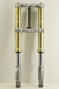 Forcella Completa di Piastre Originale Ducati SS 750 600 400 - Imagen 1 de 6