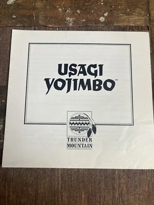 RARE USAGI YOJIMBO Commodore 64 Manual No Game - Image 1 of 3
