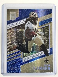 2022 Donruss Elite Fútbol Alvin Kamara Puntos de Estado #058/275 SIN Santos - Imagen 1 de 3