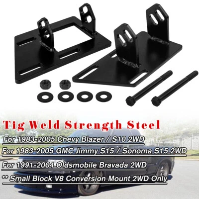 Motor Mounts For Chevrolet S10 S15 GMC Blazer Jimmy Sonoma V8 SBC 350 Conversion Foto 1 de 4