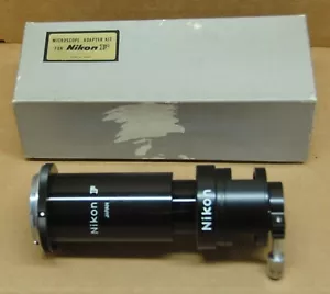 Nikon F Microscope Adapter Kit EXC In Box - Picture 1 of 6