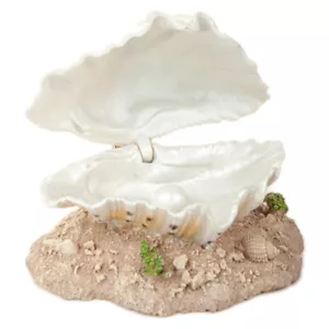 Betta Air Action Clam Medium Aquarium Fish Tank Aerating Hideaway Ornament - Picture 1 of 1