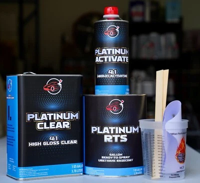 Nissan Gallon Ready To Spray Basecoat Paint + Clear coat Kit PICK YOUR COLOR! - Image 1 of 4