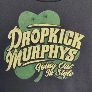 Dropkick Murphys Short Sleeves Band Tee T-Shirt Going Out In Style Black - Picture 1 of 7