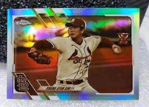 Kwang-Hyun Kim 2021 Topps Chrome Acetate Refractor All-Star Rookie Cup Card - Picture 1 of 3