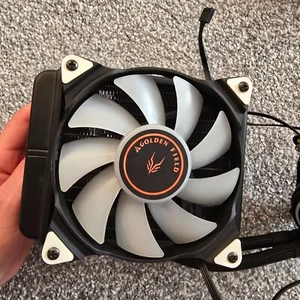 GOLDEN FIELD SF120 RGB Liquid CPU Cooler 120mm Radiator (INTEL 1151/1150 ONLY) - Afbeelding 1 van 4