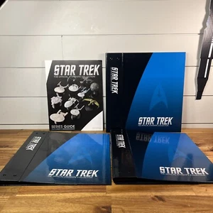 3 X Eaglemoss Star Trek Starship Collection Official Binder & Guide Ships Fast! - Picture 1 of 7