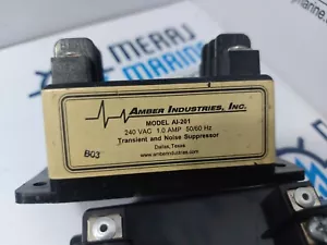 Amber Industries AI-201 Transient and Noise Suppressor 240VAC 1.0 AMP 50/60Hz - Picture 1 of 8