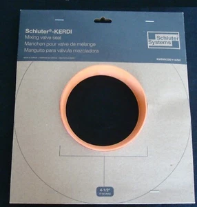 Sello de válvula mezcladora Schluter-Kerdi 4 1/2" nuevo KMSMV235/114/UV - Imagen 1 de 4