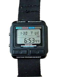 CASIO W-500 HONDA RACING 80's wristwatch with new battery 2402M* - Picture 1 of 10