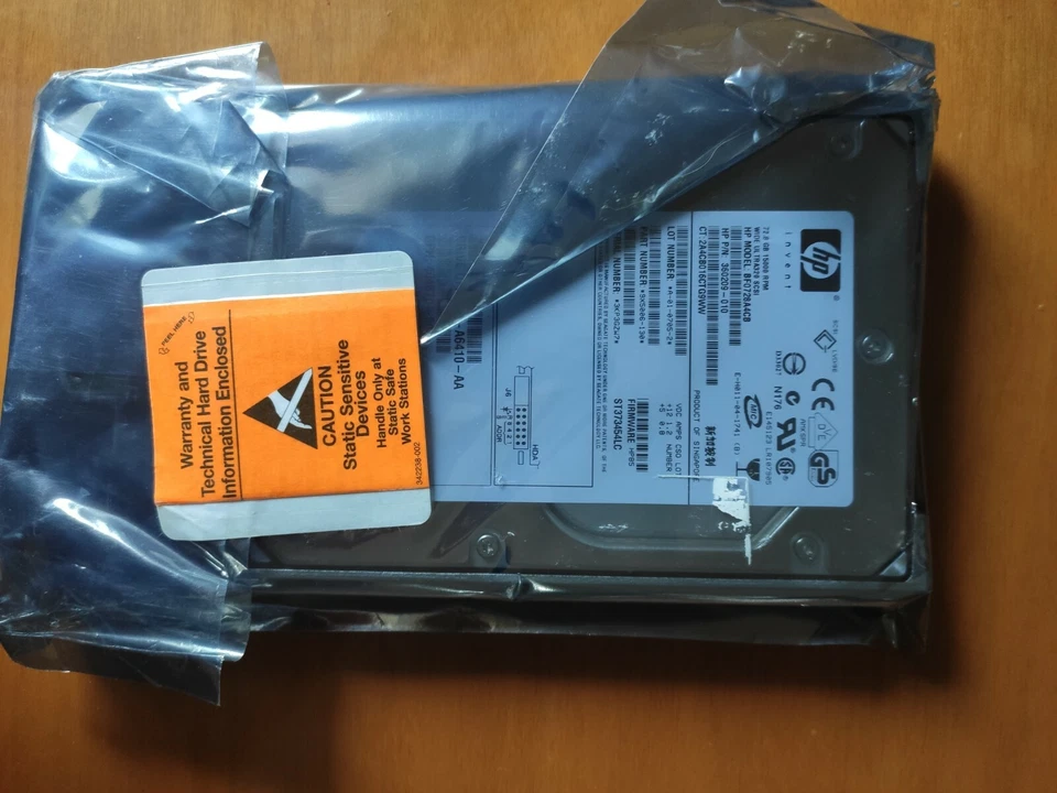 HP Hard Disk Scsi 73GB 15k - Immagine 1 di 1