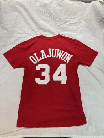 Hakeem Olajuwon Jersey shirt, size S, NWT! Mitchell & Ness Brand! Cover