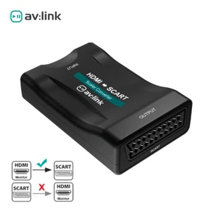 AV Link HDMI zu Scart Video Konverter Adapter - USB Powered - Bild 1 von 4