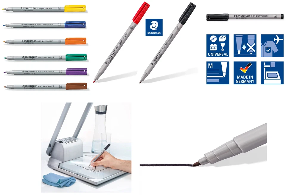 LUMOCOLOR 315 - FOLIENSTIFT NON-PERMANENT - M - AUSWAHL - STAEDTLER # NEU OVP - Bild 1 von 1