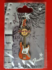HRC Hard Rock Cafe San Francisco Fender ERA Guitar Series 2011 LE350 Oryginalne opakowanie Pomarańczowy