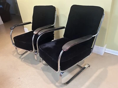 GENUINE 1930'S KEM WEBER SPRINGER CHAIR FOR LLOYD MANUFACTURING - Image 1 of 4