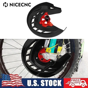Front Brake Disc Guard For Gas Gas EX MC EC 125 250 300 250F 350F 450F 2021-2025 - Picture 1 of 8