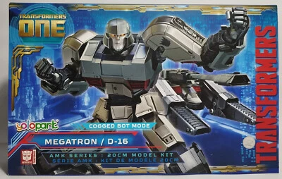 YOLOPARK 2024 TRANSFORMERS ONE MEGATRON D-16 COGGED BOT MODE 8" ROBOT MODEL KIT - Image 1 of 4