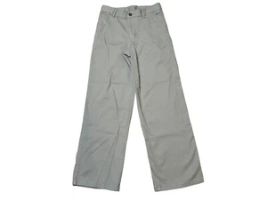 IZOD Boy's Khaki Uniform Pants Size 10 Pleated EUC - Picture 1 of 4