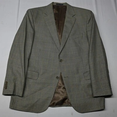 Daniel Cremieux Loro Piana 44R Houndstooth Denver Blazer Suit Jacket Sport Coat - Image 1 of 4
