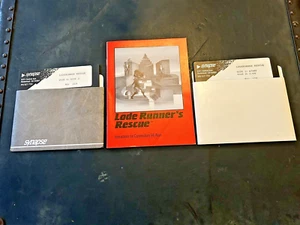 Lode Runner's Rescue Atari 400/800/XL/XE & Commodore C64 5,25" Disketten mit Handbuch! - Bild 1 von 5